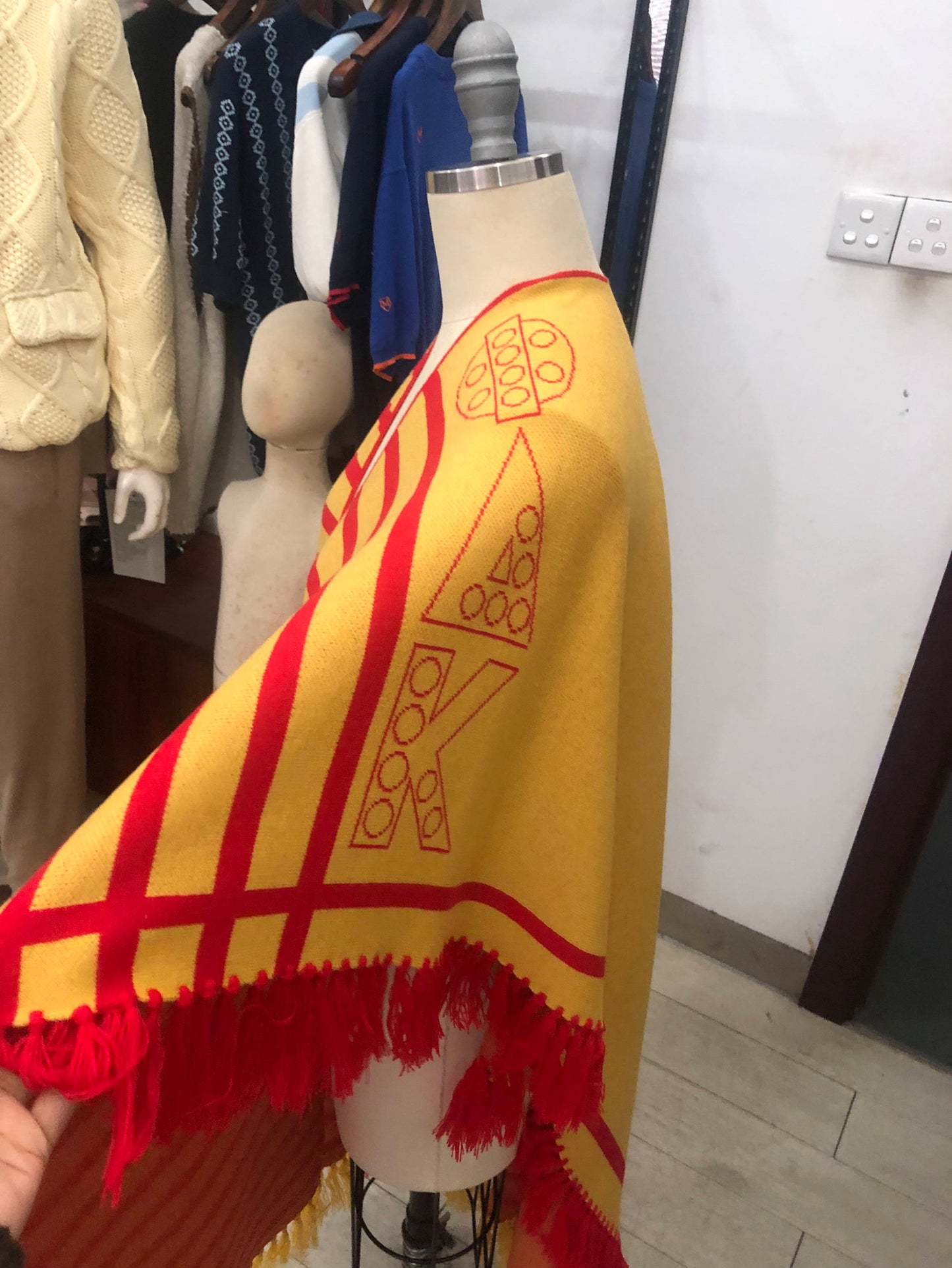 The Sorority Logo Cape with Frills