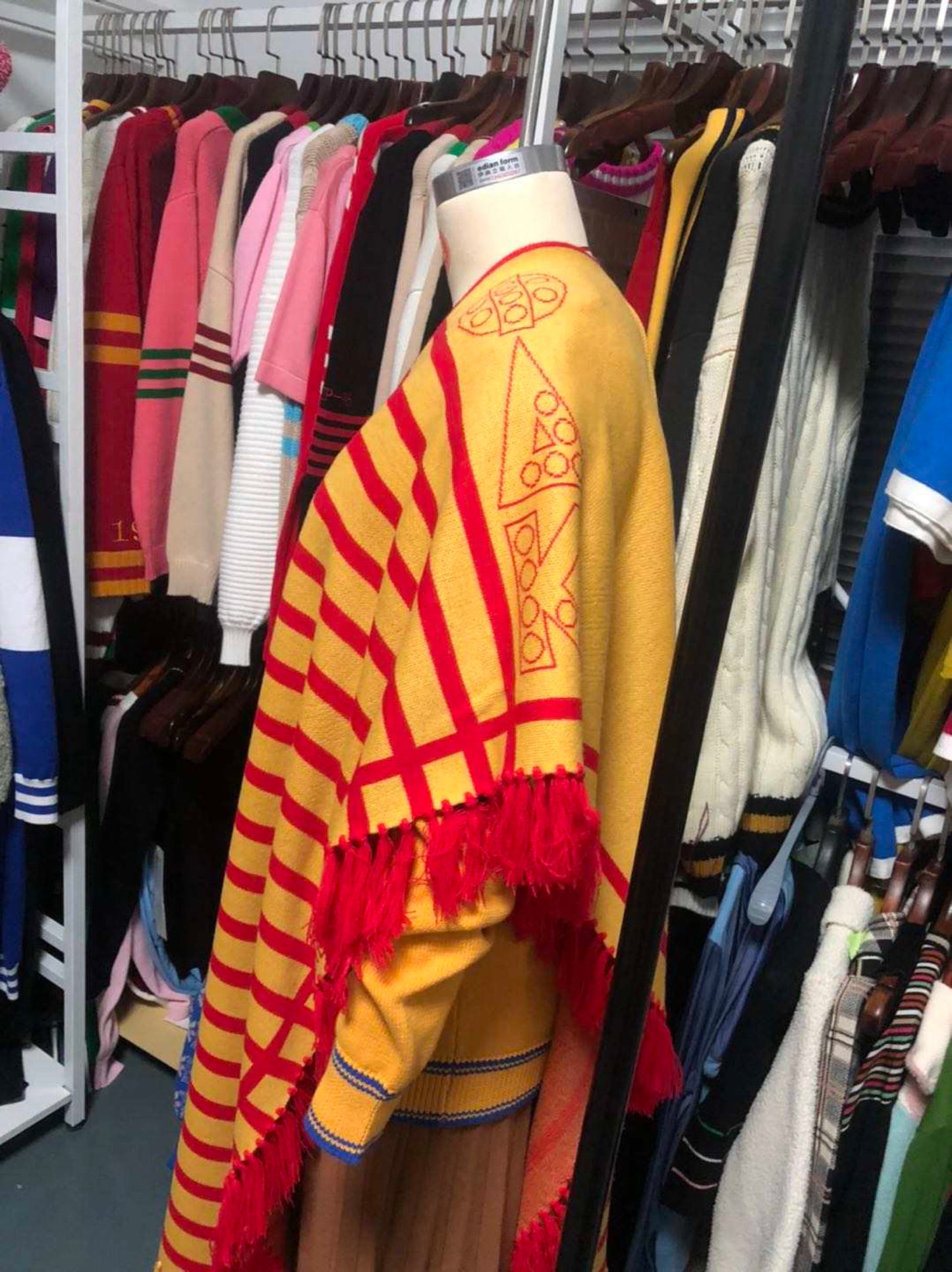The Sorority Logo Cape with Frills