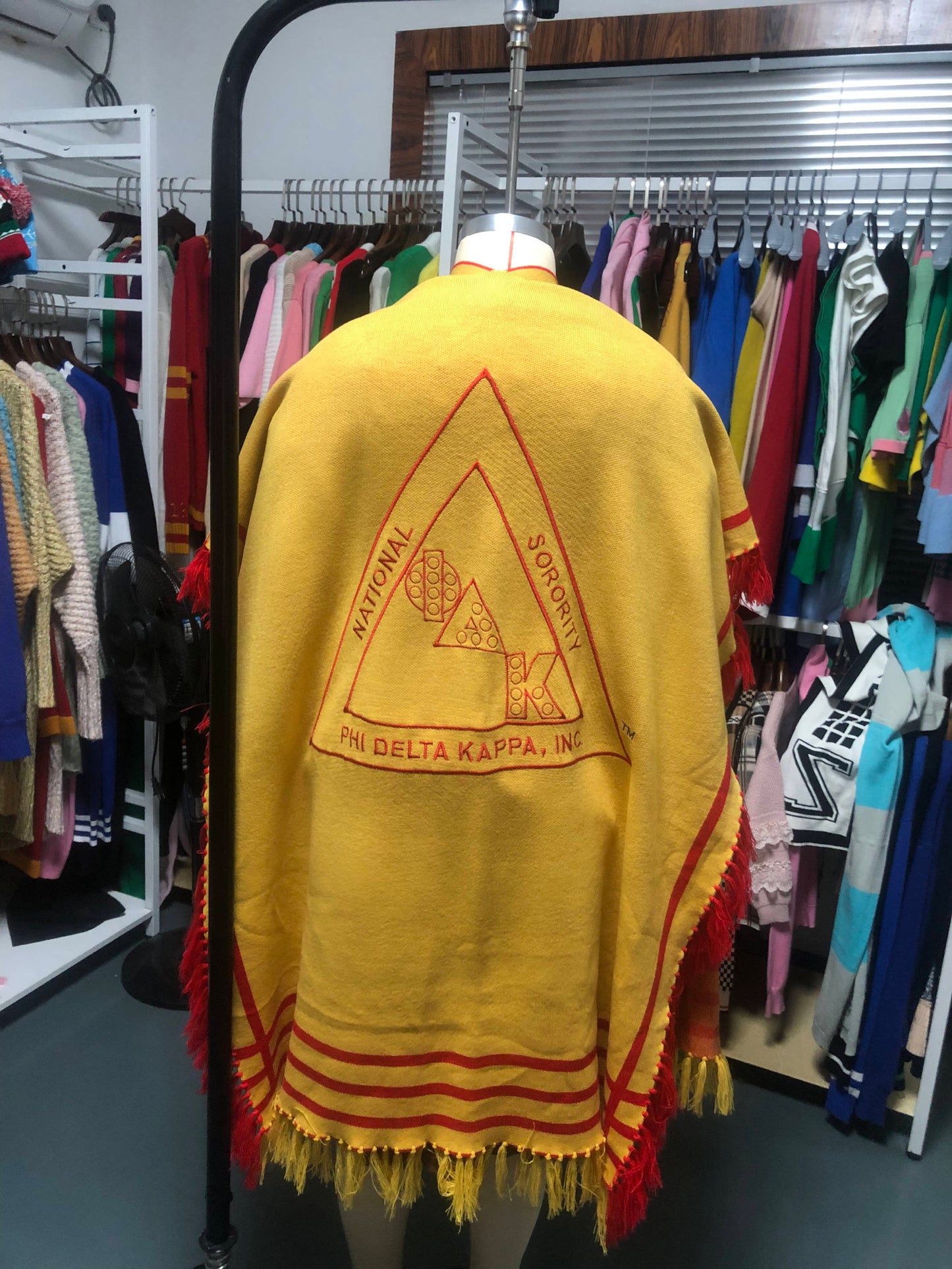 The Sorority Logo Cape with Frills