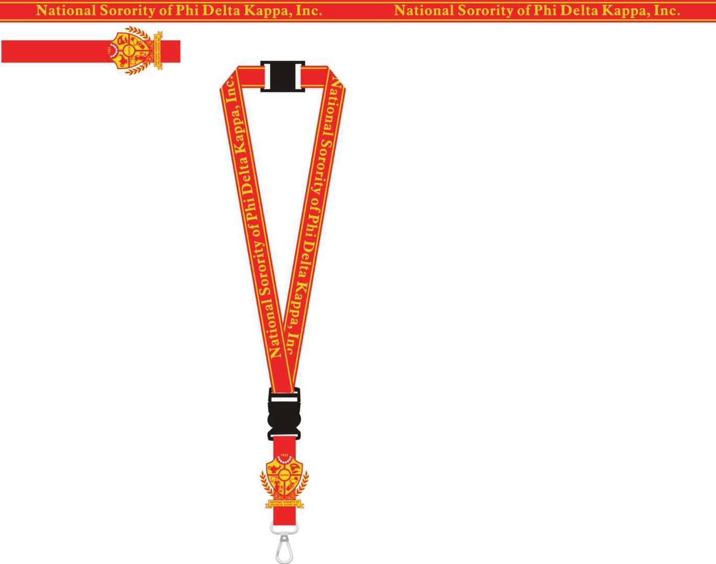 NSPDK Crest Lanyard